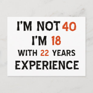 40-årsjubileum vykort