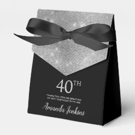40-årspresent Silver Tacksamhetspresentlåda Presentaskar