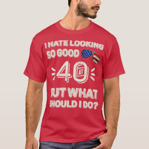 40 Bröllop-årsdagen för hans 40-årsjubileum T Shirt