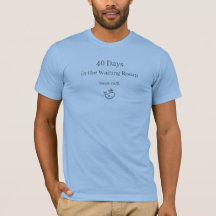 40 dagar av väntan | Kristet herr-T-shirt