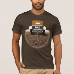 40:e årsdagen av Bröllop T Shirt