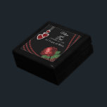 40:e årsdagen av Ruby Röd ros Minnesask<br><div class="desc">40:e årsdagen för Ruby Röd ros, Design Keepsaké Gift Box. ⭐ Denna produkt är 100 % Anpassade. *****Klicka på KNAPPEN ANPASSA om du vill lägga till, ta bort, flytta, ändra storlek, ändra storlek, rotera, osv.någon av de bilder, den text eller den använda som fyllningen i rutor har. ⭐ 99 procent...</div>
