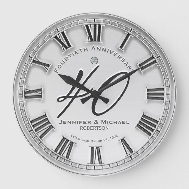 40:e årsdagen för Bröllop i Silver Stor Klocka (Framsida)