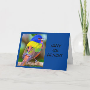 *40:e* BIRTHDAY ÖNSKEMÅL FRÅN NORGE FOT Kort