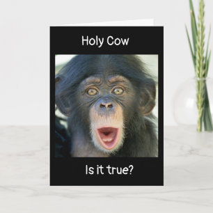 "40:e BIRTHDAY ÖNSKEMÅL" FRÅN ÖVERPRISED MONKEY Kort