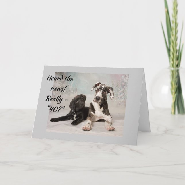 ***40:e BIRTHDAY** TILL MYCKET SPECIELL ***FRIEND* Kort (Framsida)