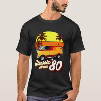 40:e Boogie Van sedan 1980 T Shirt
