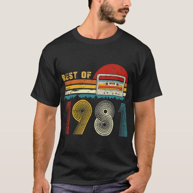 40:e dagen ger bäst resultat av 1981 års Retro-kas T Shirt (Framsida)