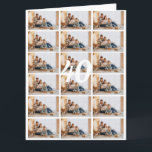 40:e eller något äldre fotosamlingskort med stort  kort<br><div class="desc">"Fånga glädjen i firande med det här foto Collage Big Birthday Card! Perfekt för visning av dina favoritminnen. Den här designen har en snyggt fotosamlingslayout i kombination med fetstilt anpassade. Idealisk för milstolpar, barnens party eller något speciellt firande, är denna inbjudan både personlig och öga. Lägg till foton, anpassa typsnitt...</div>