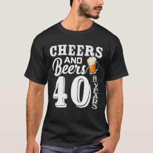 40:e födelsedag 1979, 40:e årsdagen Beer Älskare T Shirt