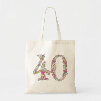 40:e födelsedag: Gift show shoulder Bag Tygkasse