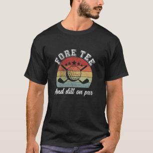 40:e födelsedag Golf T Shirt