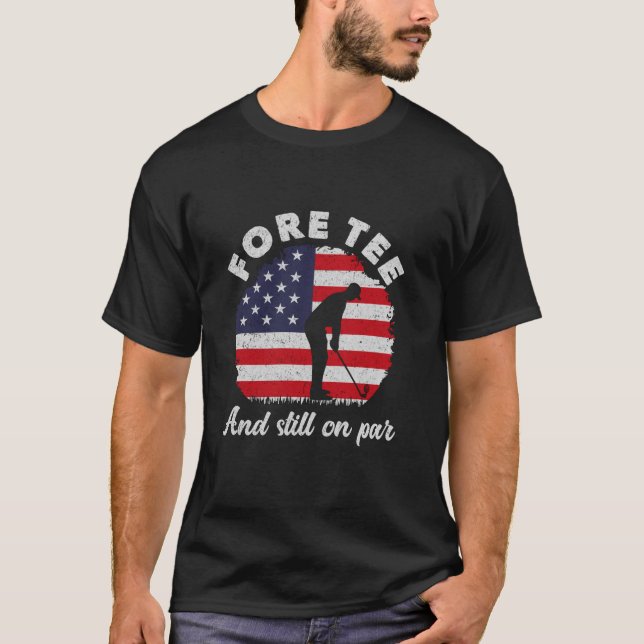 40:e födelsedag Golf T Shirt (Framsida)