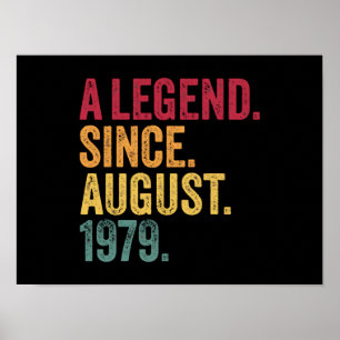 40:e födelsedag i augusti 1979 Fågelkvinna i Manar Poster