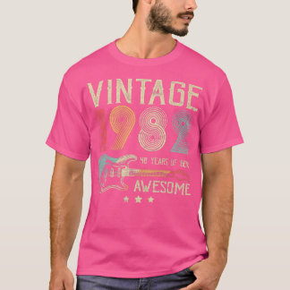 40:e födelsedag Kvinna Manar Vintage Fantastisk 19 T Shirt