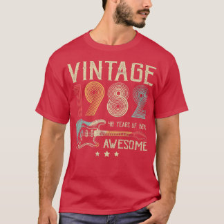 40:e födelsedag Kvinna Manar Vintage Fantastisk 19 T Shirt