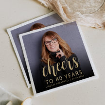 40:e födelsedag Party fotoboers