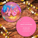 40:e födelsedag Party Guld Rosa Glitter Disco Boll Inbjudningar<br><div class="desc">Är du kärlek på 80-talet som dansar disco boll? 1970-talets disco boll? Titta på vår 40:e födelsedag med Party Guld Rosa Disco Boll! Fira i stil med vår klara födelsedag med diskotek boll, med en färgstark diskotek i guld och en bländande typografi med digital verkan i glitter och guld. Dico...</div>