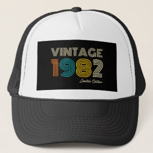 40:e födelsedag Vintage 1982 Begränsad utgåva Keps