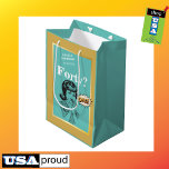 40:e födelsedag 🎁 Womans yndel<br><div class="desc">Den 40:e födelsedagen 🎁 Womans fina Fab Birthday Glam Humor Birthday Tote Medium Gift Bag firar sin milstolpe med skratt och stil genom att använda denna 40:e födelsedag med Party Funny Fab Womans Medium Gift Bag! Den här presentpåsen har en djärv och sansad design med ett glam, och är en...</div>