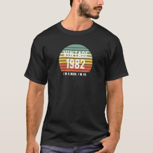 40:e födelsedagen 1982 t shirt