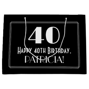 40:e födelsedagen: Art Deco Inspired Stil ’40