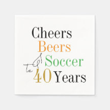 40:e födelsedagen - Cheers Öl minimal Party