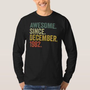 40:e födelsedagen Fantastisk sedan december 1982 4 T Shirt