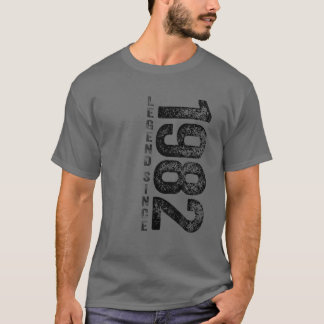 40:e födelsedagen ger 40 år gammal retro-förklarin t shirt