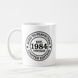 40:e födelsedagen kaffemugg