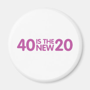 40:e födelsedagen magnet