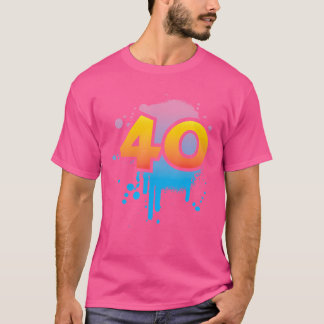 40:e födelsedagen Nuvarande Manar Kvinnor i Coola T Shirt