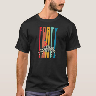 40:e födelsedagen Party Supply Retro Vintage Pet J T Shirt