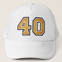 40:e födelsedagen Party Truckerkeps