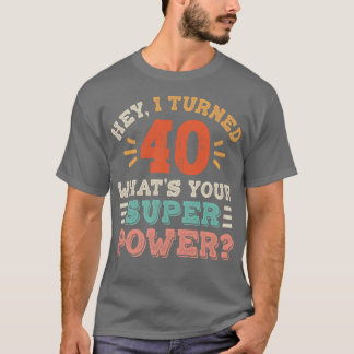 40:e födelsedagen t shirt