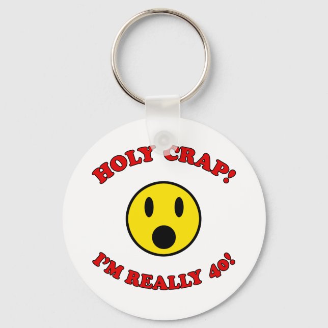 40:e födelsedagsgåva nyckelring (Framsida)