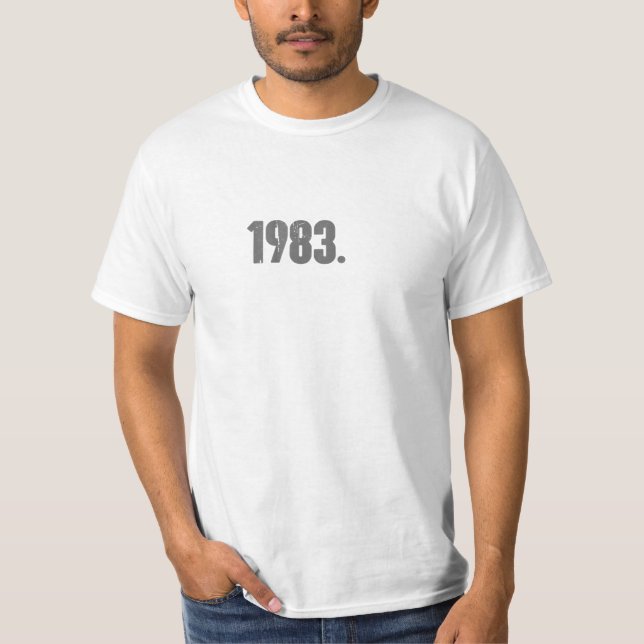 40:e födelsedagsgåva t shirt (Framsida)
