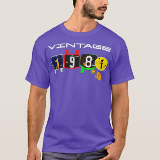 40:e födelsedagsgåva till Motocross Racer född i T Shirt