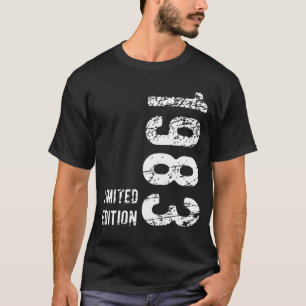 40:e födelsedagsgiftet 1983 Begränsad utgåva 40 år T Shirt