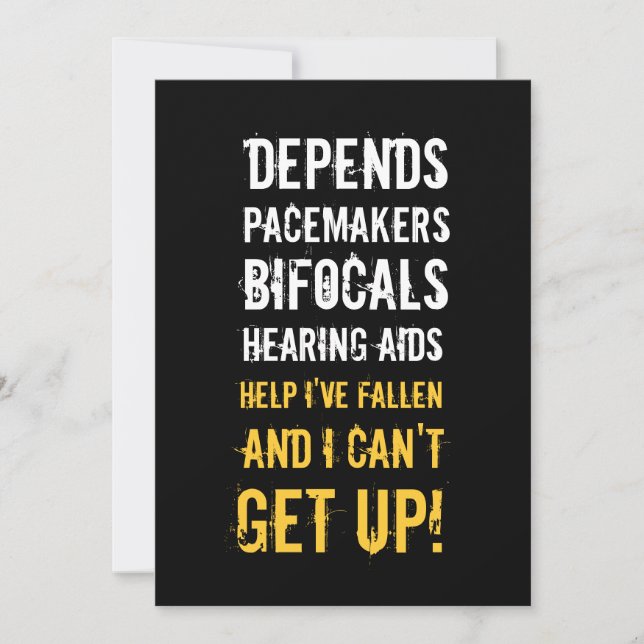 40:e födelsedagsinbjudan - gamla mappar inbjudningar (Framsida)