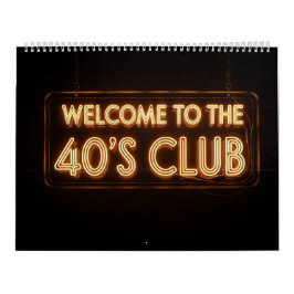 40:e födelsedagskalender kalender