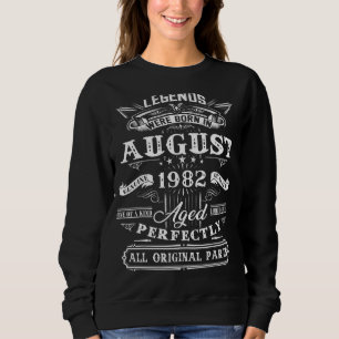 40:e födelsedagsljud född i augusti 1982 40 år t shirt