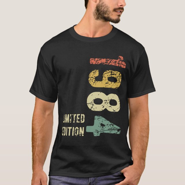 40:e födelsedagspresenten 1984 Begränsad utgåva 40 T Shirt (Framsida)