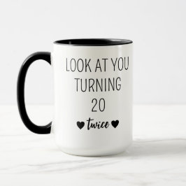 40:e födelsedagspresenten för kvinnor, 40:e födels mugg