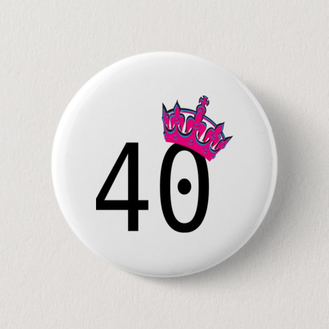 40:E födelsedagspresenten Knapp (Framsida)