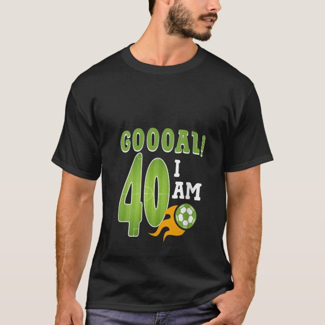 40:e födelsedagstjukaren jag är 40 år gammal fjol  t shirt (Framsida)
