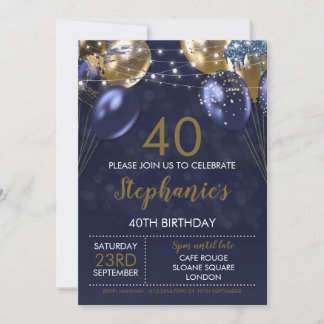 40:e inbjudan Navy Guld Inbjudan