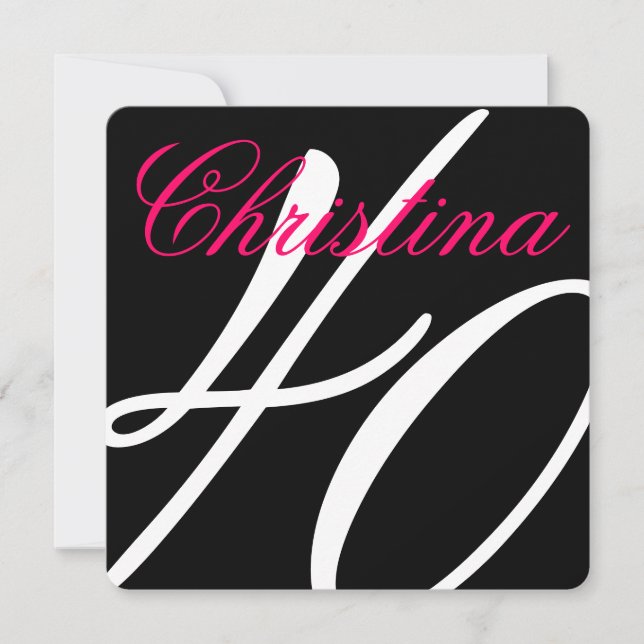 40:e inbjudan till födelsedagspartiet (Framsida)