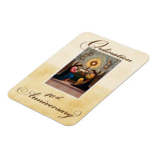 40:e ordningens årsdag Änglar i Altar Magnet