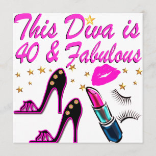 40:E PARTY DIVA INBJUDNINGAR